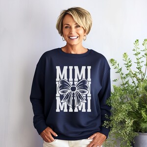 Personalized Mimi Sweatshirt, Custom Gigi Sweater, Nani Sweatshirt, Grandma Mimi Valentines Day Crewneck,Mimi Pullover Sweater,Gift for Mimi