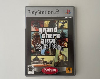 GTA San Andreas PS2 ARTWORK ONLY Authentic Playstation 2