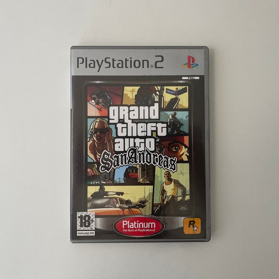 Grand Theft Auto San Andreas (PS2 PlayStation 2) TESTED WORKS - Free  Shipping!