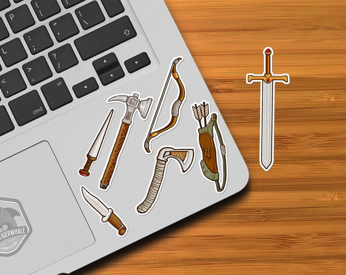 Sticker- Water Proof Sticker- Dnd - RPG - Dungeons Dragons - Adventure ...