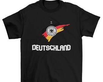 Eroseev World Soccer Cup 22 Germany T Shirt Unisex Cotton Jersey Deutschland National Football Team Shirt Men & Women