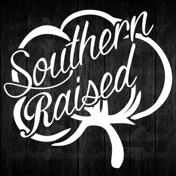 Southern Raised Cotton Decal