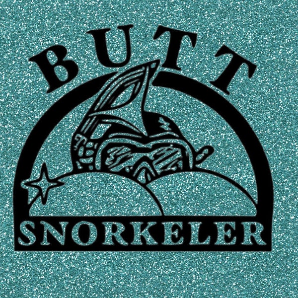 Butt Snorkeler Decal