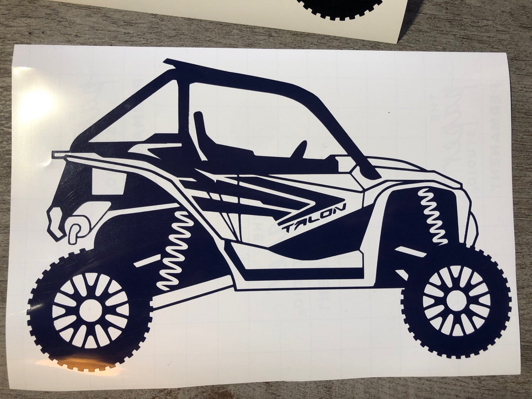 Honda Talon Decal Etsy