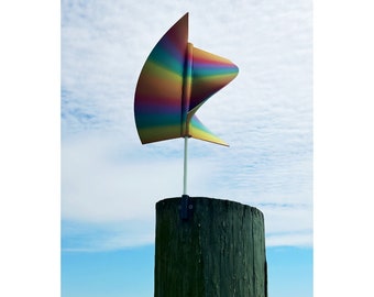 DOCK-LIFE Wind Charm - Omnidirectional Windmill Sparkle Ornament