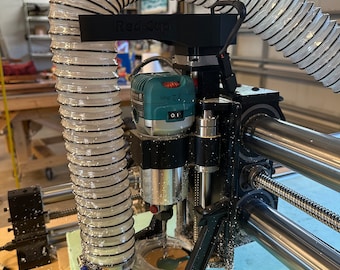 Onefinity CNC Vacuum Hose Mount