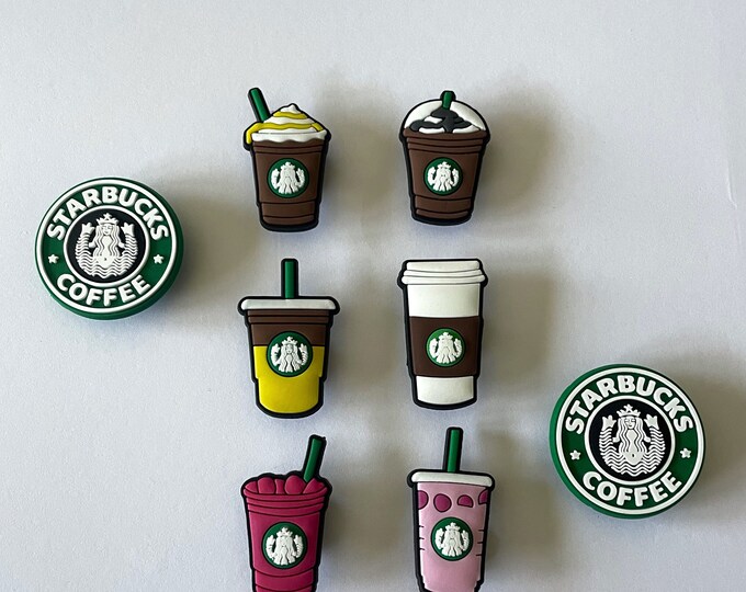 Starbucks Shoe JIBBITZ Etsy