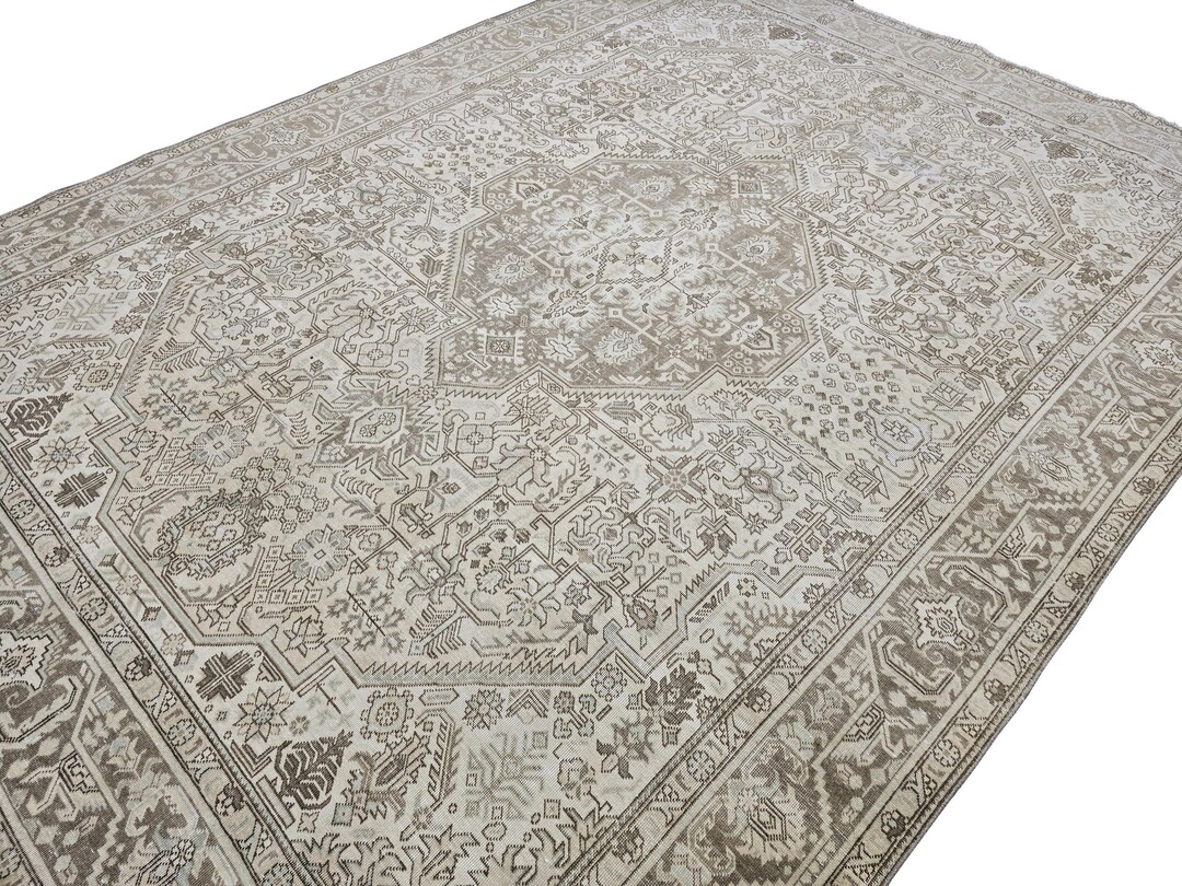 Large Turkish Rug Large Turkish Rug, 9' 3