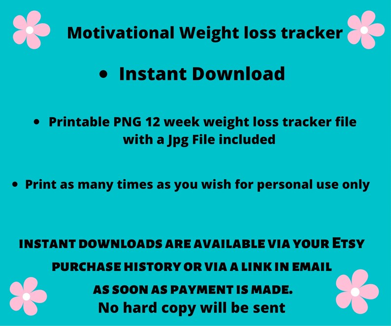 12 Week Countdown, Weight Loss Tracker. Progress Chart, Visual