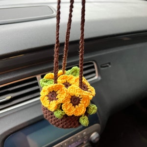 Crochet car accessories