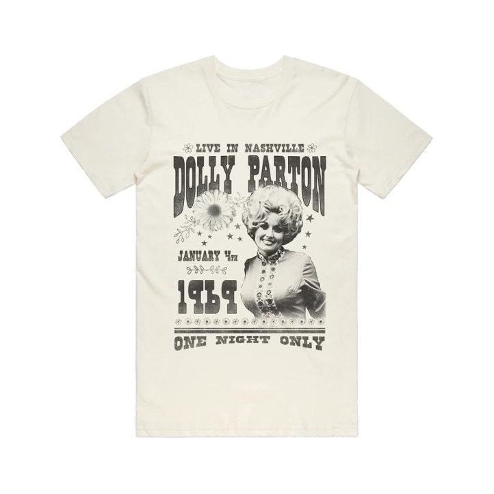 Discover Dolly Parton 1969 tee, Nashville Shirt | Men's Dolly Parton