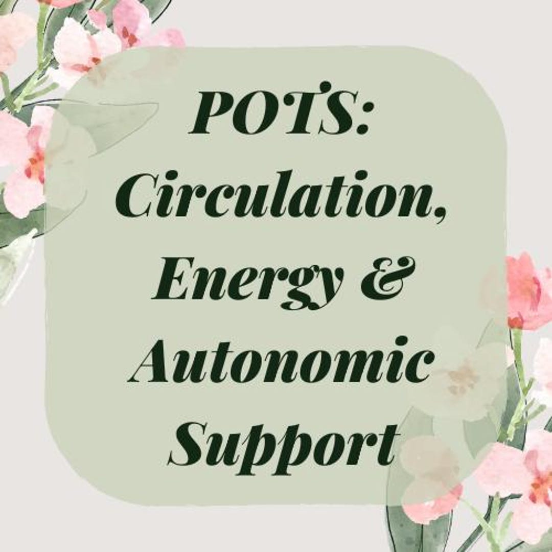 POTS: Circulation, Energy & Autonomic Support - Etsy