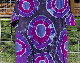 Purple Geode Tyedye Shirt Adult XL