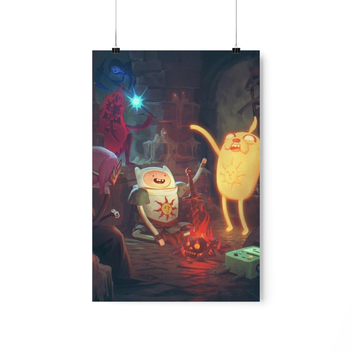 Adventure Time, Finn, Bmo, Jake the Dog, Premium Matte Vertical Posters ...