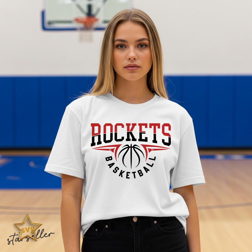 Anna Rockets Svg Rockets Basketball SVG, School Team Spirit Cut File (digital Download ...