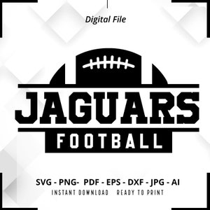 Jaguars SVG PNG, Jaguars Football svg, Jaguars Mascot svg, Jaguars Shirt svg, Jaguars Cheer svg, School Spirit svg, Jaguars Pride svg