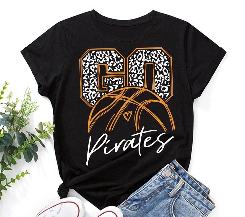 Go Pirates Basketball Svgleopard Go Pirates Svgbasketball - Etsy