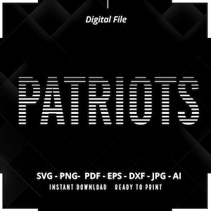 Patriots SVG PNG, Patriots Mascot svg, Patriots Mama svg, Patriots Shirt svg, Patriots Cheer svg, School Spirit svg, Patriots Pride svg