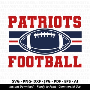 Patriots Football SVG PNG ,Patriots svg,Patriots Shirt svg,Patriots Mascot svg,Patriots Pride svg,Patriots Cheer svg,Patriots png,Silhouette