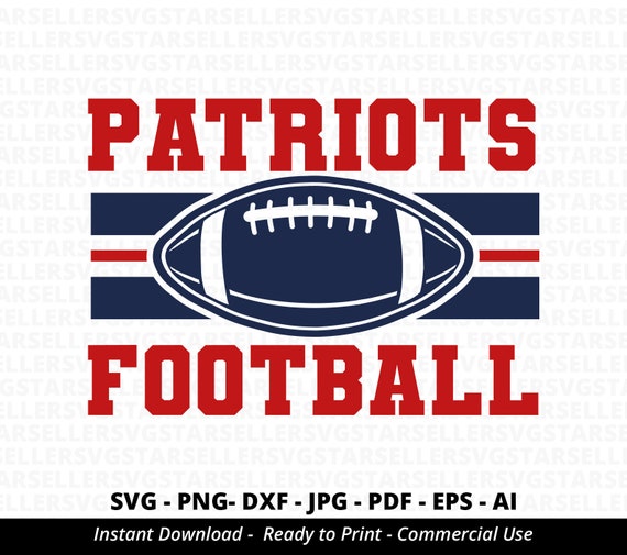 Patriots Football SVG PNG ,Patriots svg,Patriots Shirt svg,Patriots Mascot svg,Patriots Pride svg,Patriots Cheer svg,Patriots png,Silhouette