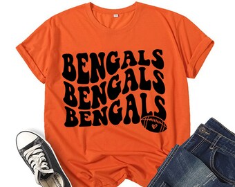 Bengals SVG PNG Stacked Bengals Svgbengals Shirt Svgbengals - Etsy
