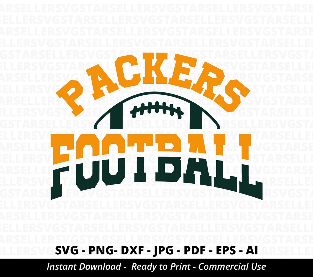 Packers Football SVG PNG ,packers Svg,packers Shirt Svg,packers Mascot ...