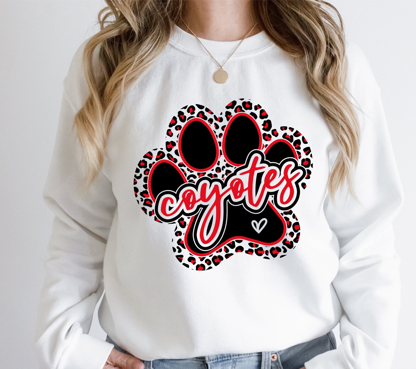 2KuteParrishDesigns Coyotes Spirit Shirt, Coyotes School Spirit, Team Mascot Shirt, Team Sports Shirt, Coyotes Football, Coyotes Shirts, School Spirit Tshirt