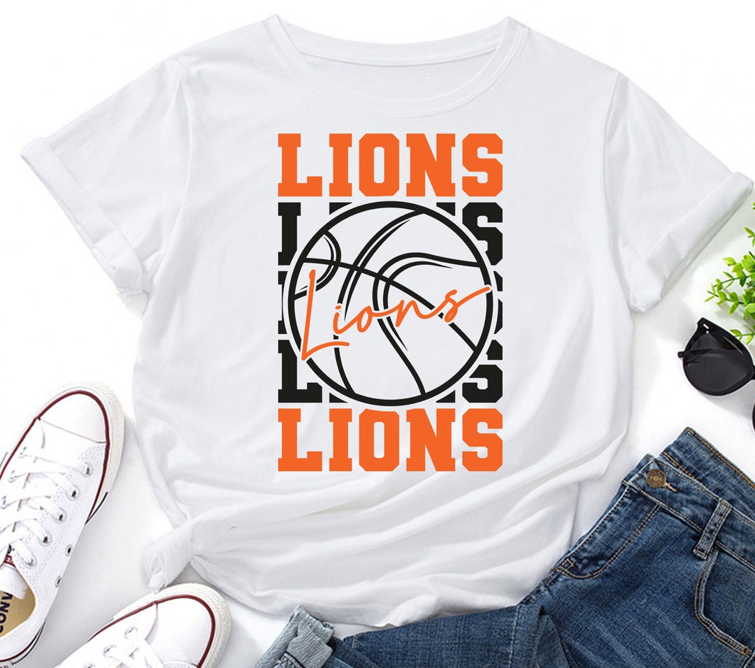 Lions Svglions Basketball Svglions Cheer Svglions Stacked - Etsy