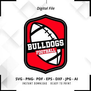 Bulldogs SVG PNG, Bulldogs Football svg, Bulldogs Mascot svg, Bulldogs  Shirt svg, Bulldogs Cheer svg, School Spirit svg, Bulldogs Pride svg