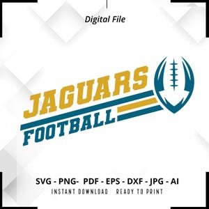 Jaguars Football SVG PNG, Jaguars svg, Jaguars Mascot svg, Jaguars Shirt svg, Jaguars Cheer svg, School Spirit svg, Jaguars Pride svg,Cricut