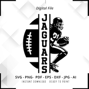 Jaguars SVG PNG, Jaguars Football svg, Jaguars Mascot svg, Jaguars Shirt svg, Jaguars Cheer svg, School Spirit svg, Jaguars Pride svg