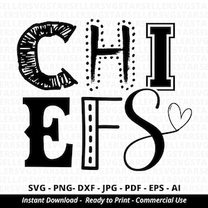 Chiefs SVG,Chiefs Mascot svg,Chiefs Love,Football svg,Chiefs Heart svg,Team Spirit,Chiefs Mom Design,Shirt Design,Cricut,Silhouette
