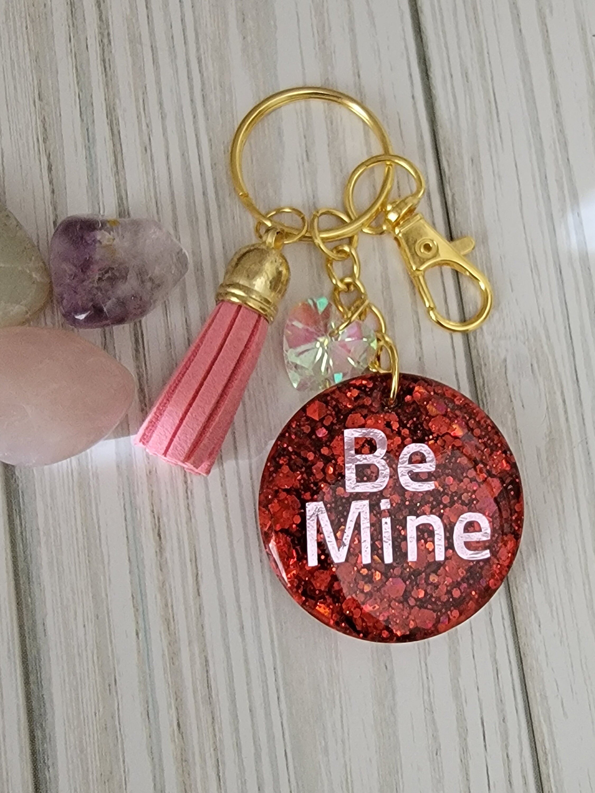 【韓国スタバ】2024 V-DAY★Be Mine Bear Fabric Key Chain Starbucks korea 2024 V - DAY Promotion Be Mine Bear Fabric