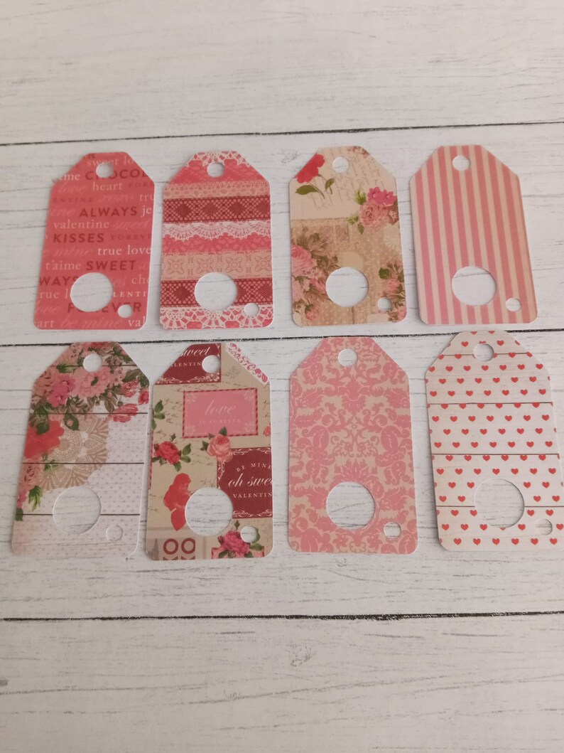 Vintage Valentine's Day Cross Stitch Thread Drops, Valentine DMC Fancy