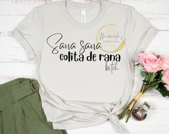 Sana sana colita de rana SVG, Muñequita svg, SVG Latinos, Spanish svg, Sana sana colita de rana bitch svg, funny svg, svg en español.
