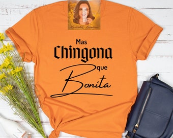 Mas Chingona que Bonita SVG, Latina SVG, Español svg, SVG en Español, Chingona svg