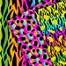 Animal Print Digital Paper,tropical Animal Print Seamless Paper ...