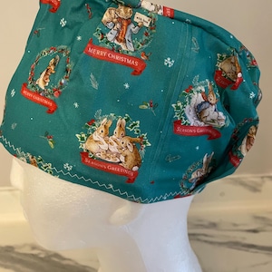 NEW Christmas Scrub hats
