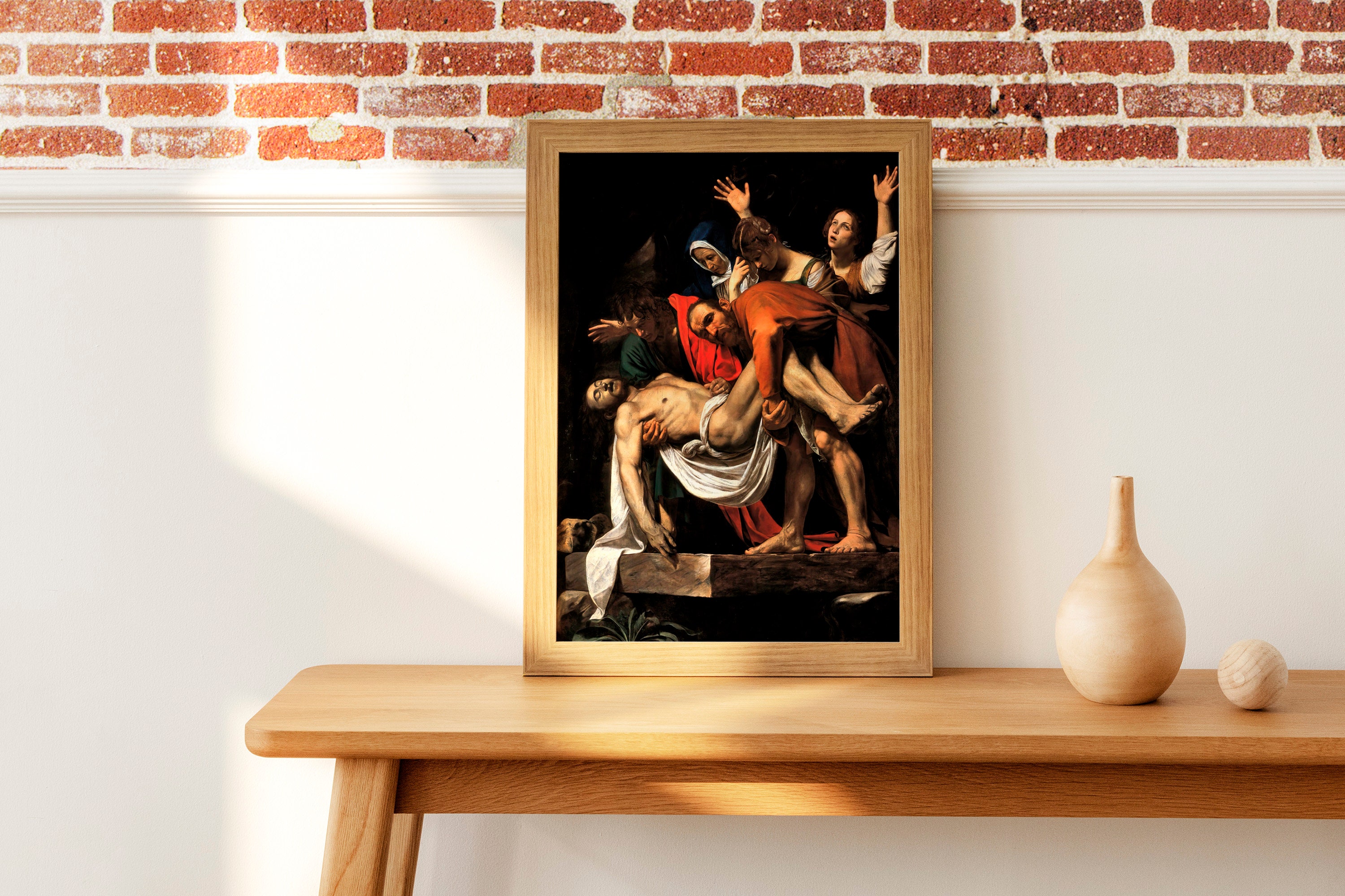 la deposizione di cristo caravaggio