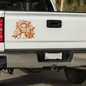 Halloween Sugar Skull Decal - Perfect for Halloween or Day of the Dead Celebrations