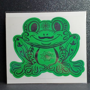 Frog Mandala Layered Decal with Color Options