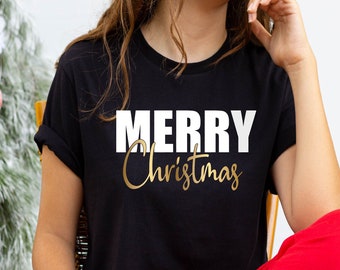 Merry Christmas Shirt, Cute Christmas Family Shirt, Women's Christmas Tee, Holiday Shirt, Christmas Shirt, Christmas Shirt For Mom, Merry