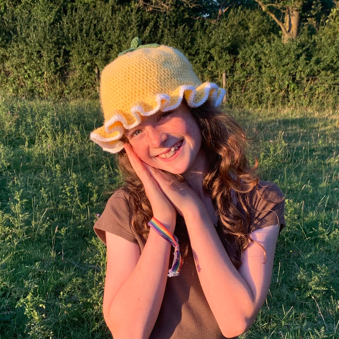 Crochet Fruit Bucket Hats Etsy