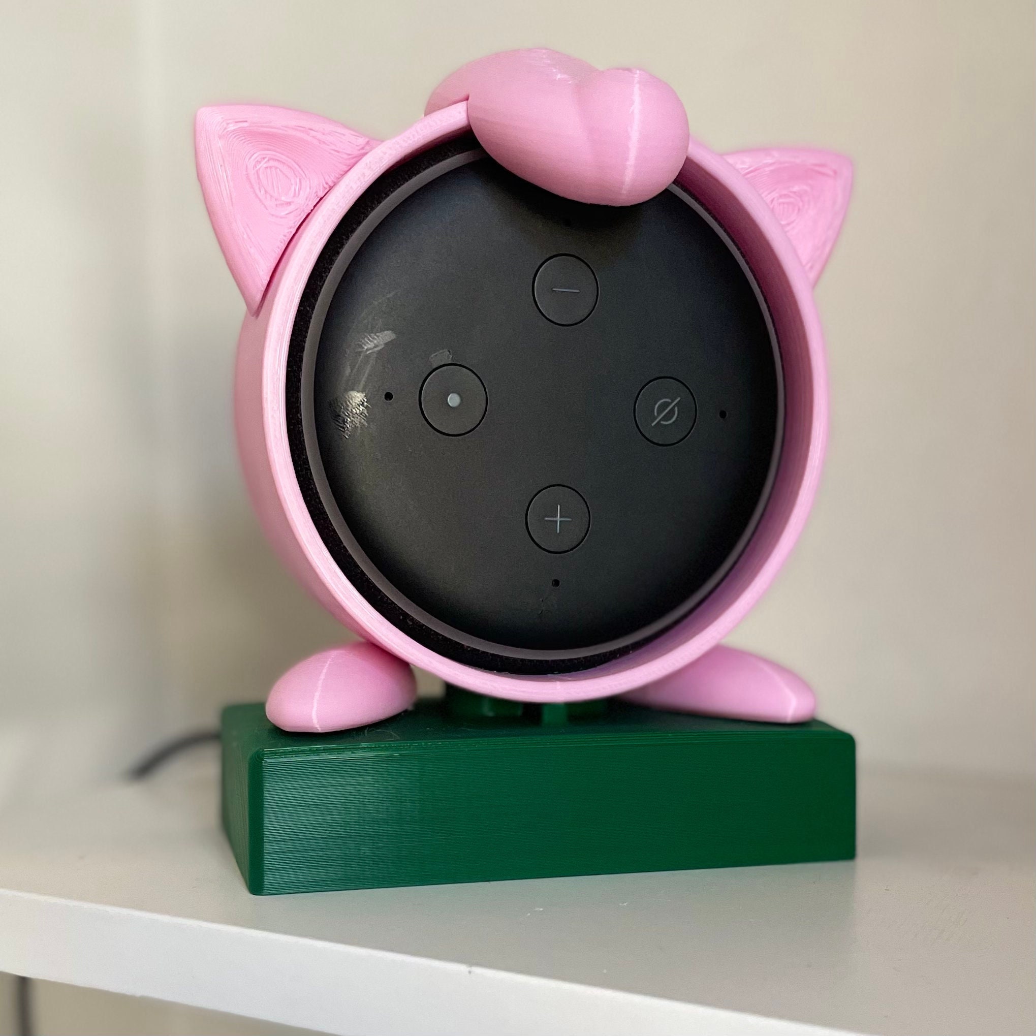 Jigglypuff Alexa Echo Dot Stand (3rd/2nd Generation) - Etsy