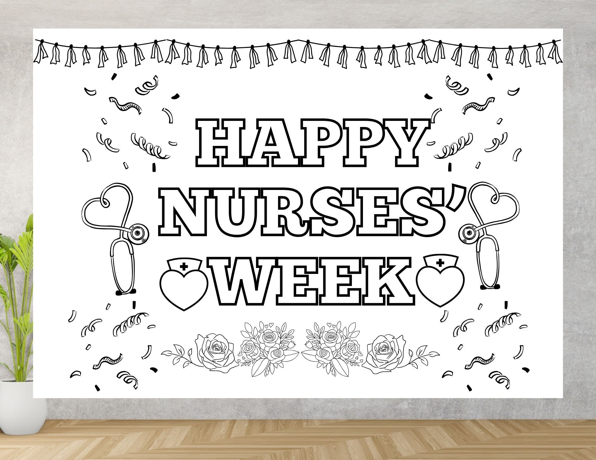 Nurses Week GROUP POSTER Nurses Week Group Project Digital File Nurses Week GROUP POSTER Nurses Week Group Project Digital File