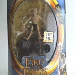VINTAGE SMEAGOL Le Seigneur des Anneaux/Le Retour du Roi/Gollum Action Figure/2003/Toy Biz/Marvel Enterprises, Inc./Item #81112