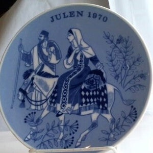 Porsgrund Christmas Plate for sale | eBay