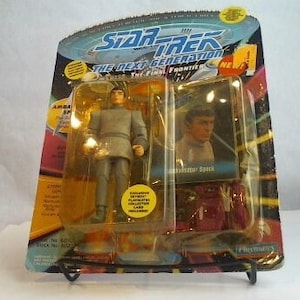 VINTAGE STAR TREK/The Next Generation/Ambassador Spock/Playmates/1993/Asst# 6070/Collectable