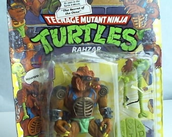 VINTAGE TEENAGE MUTANT Ninja Turtles/Rahzar the Wickedly Wailin&#39; Wolfman/Playmates/No. 5129/1991