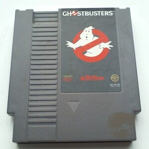 ヴィンテージ ゴーストバスターズ ビデオゲーム 任天堂 カートリッジ/Activision/1980 年代